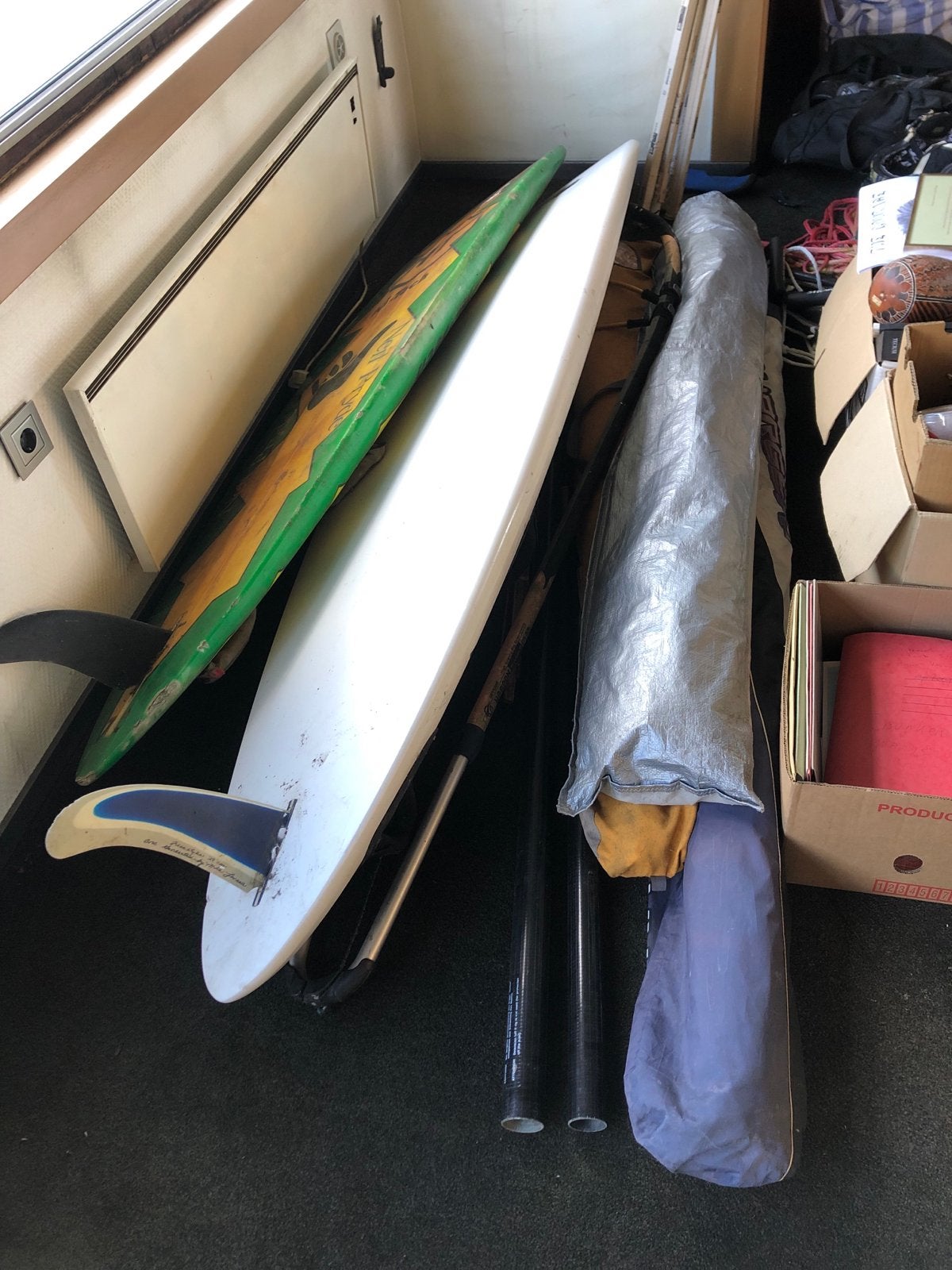 Surfplanken en accessoires - Diverse modellen, Ophalen, Gebruikt, Shortboard, Met vinnen