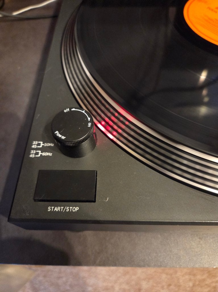 Stageline DJ platenspeler DJP-200 direct drive, Gebruikt, Pitch-regelaar, Platenspeler, Ophalen