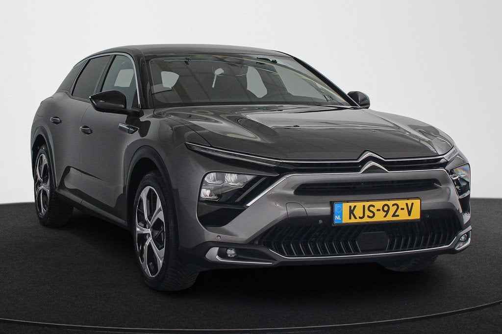 Citroen C5 X 1.6 Plug-in Hybrid 225 Feel Stoelverwarming Ada, Auto's, Citroën, 1350 kg, Gebruikt, 4 cilinders, Leder en Stof