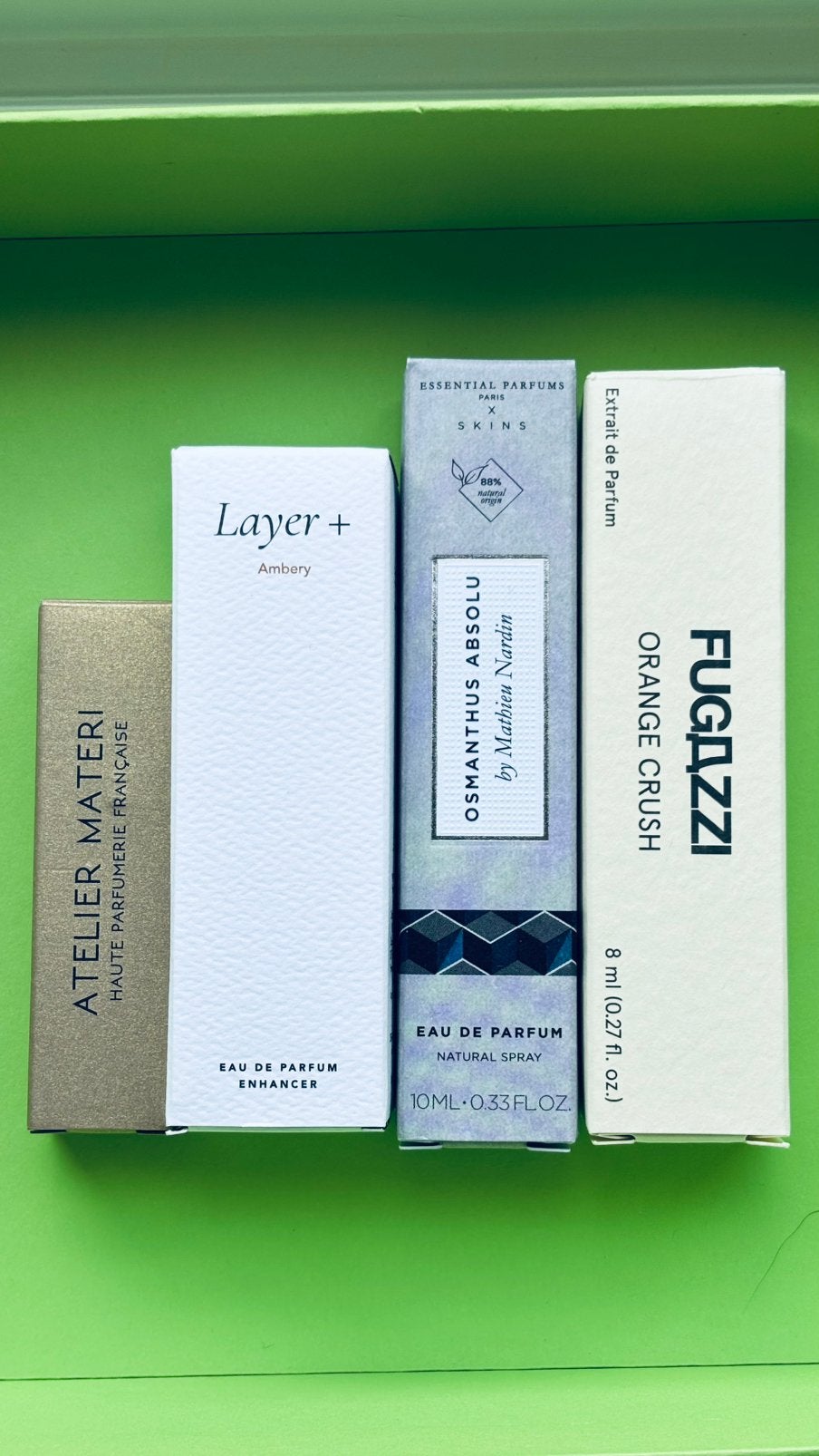 Niche parfum,Fugazzi,essential parfum, Atelier Materi,Layer+, Verzenden, Nieuw