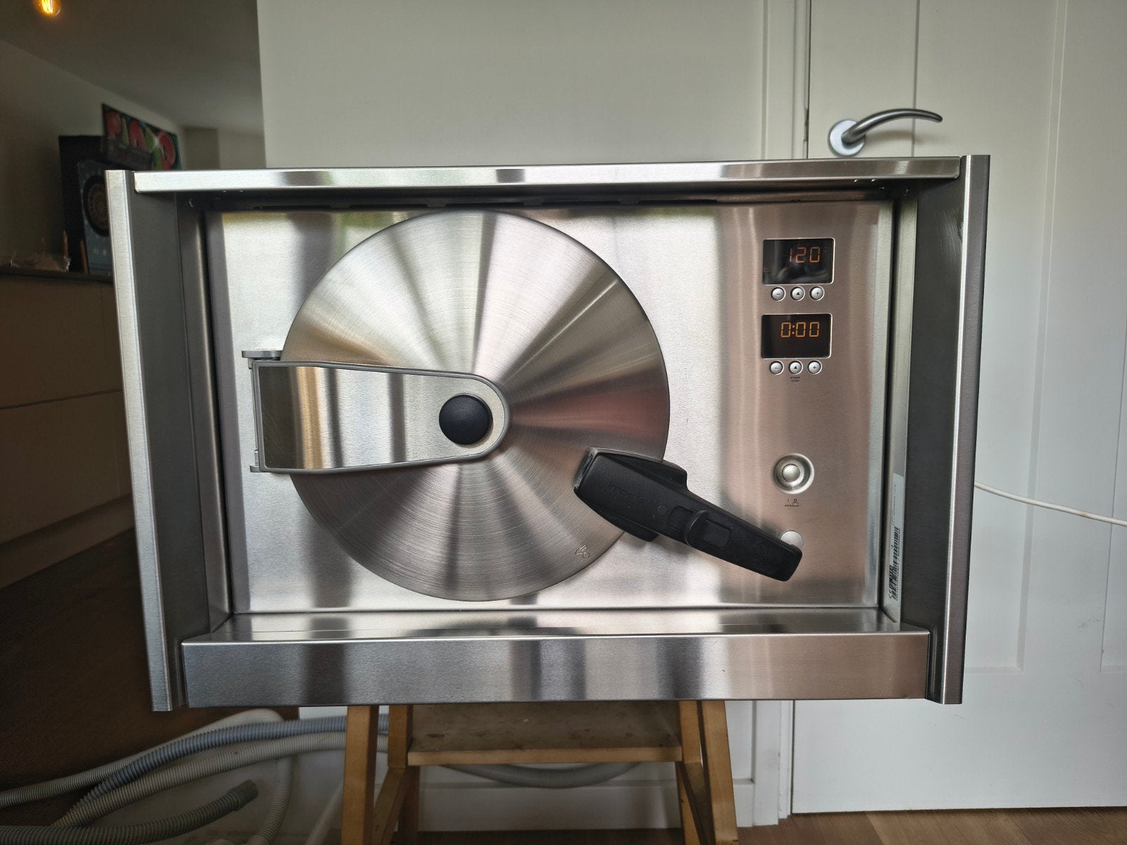 Imperial Miele druk stoomoven DG 5664, Witgoed en Apparatuur, Ophalen, Minder dan 45 cm, Inbouw, Miele