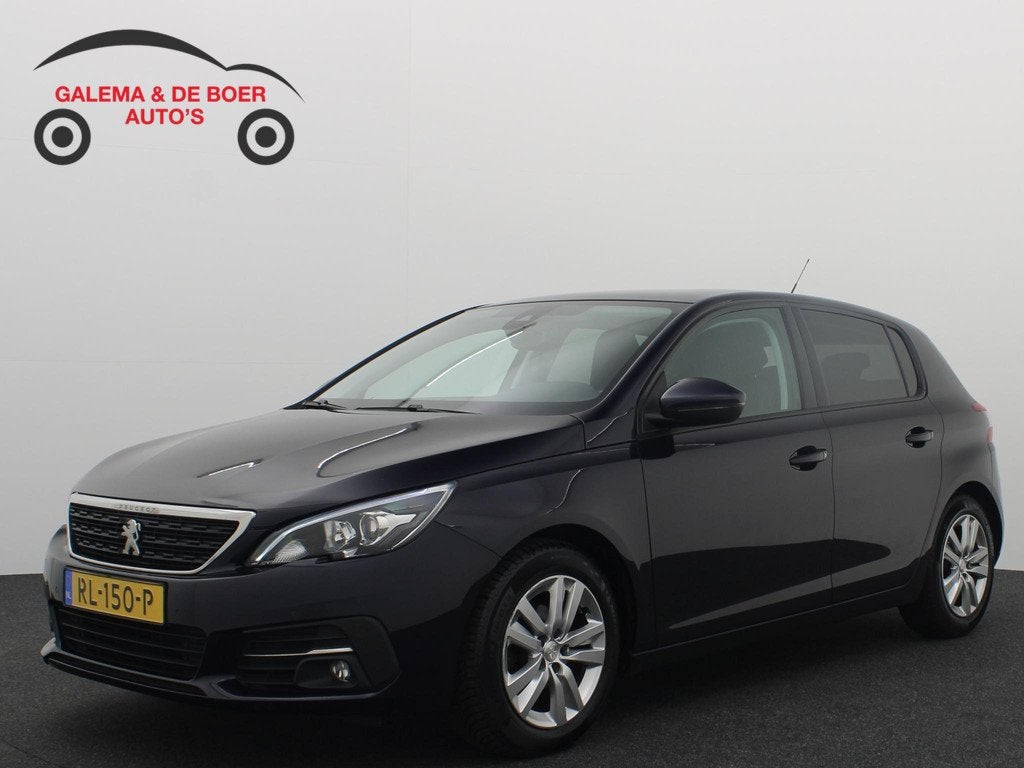 Peugeot 308 1.2 PureTech Blue Lease Executive TREKHAAK / PAN, Auto's, Voorwielaandrijving, Stof, Gebruikt, Euro 6