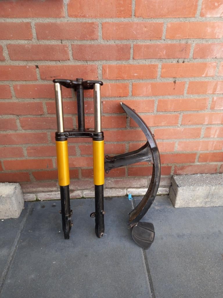 Puch voorvork p1, Fietsen en Brommers, Brommeronderdelen | Puch, Ophalen of Verzenden, Frame
