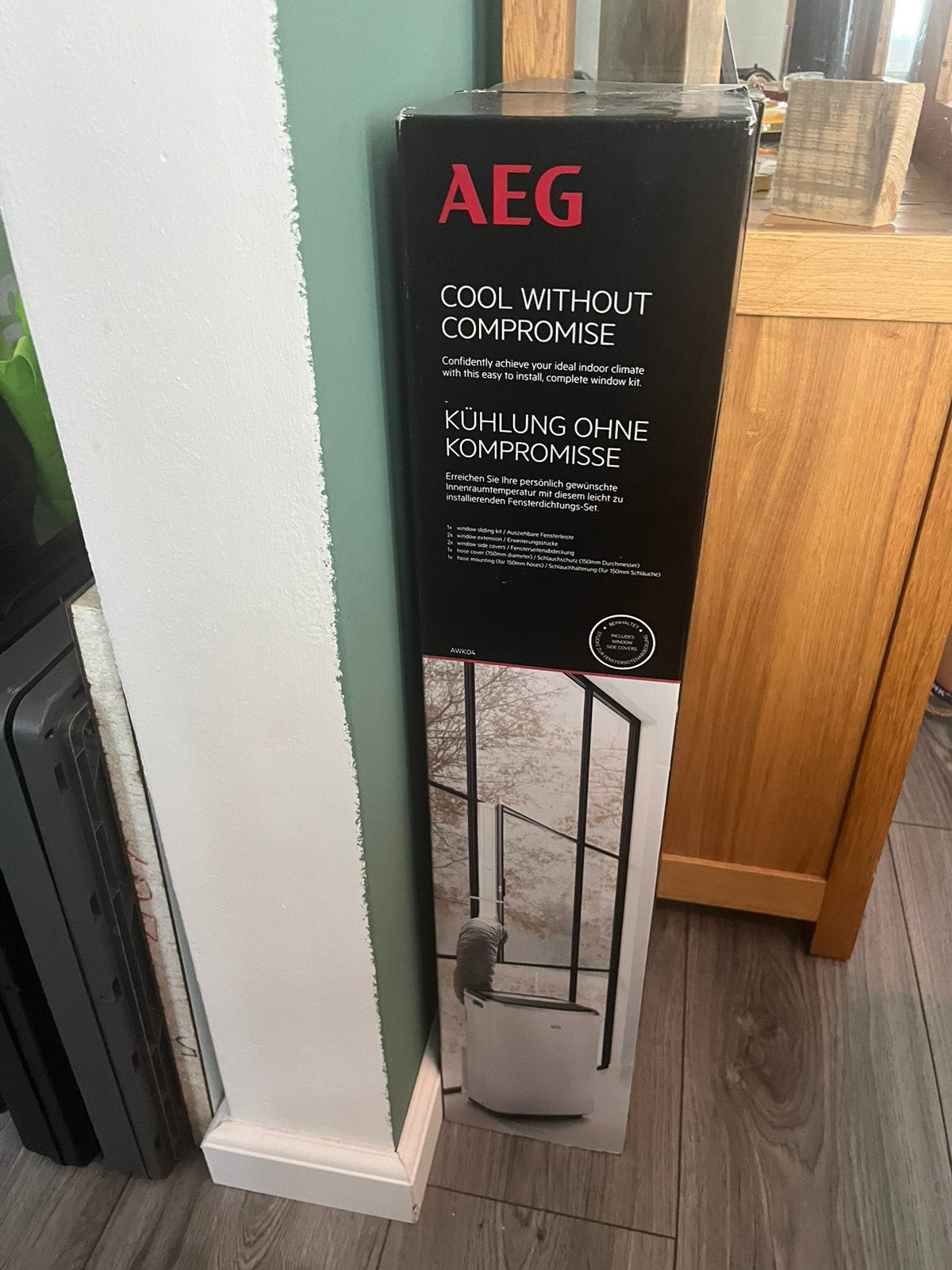 AEG raamkit, Witgoed en Apparatuur, Ophalen, Nieuw