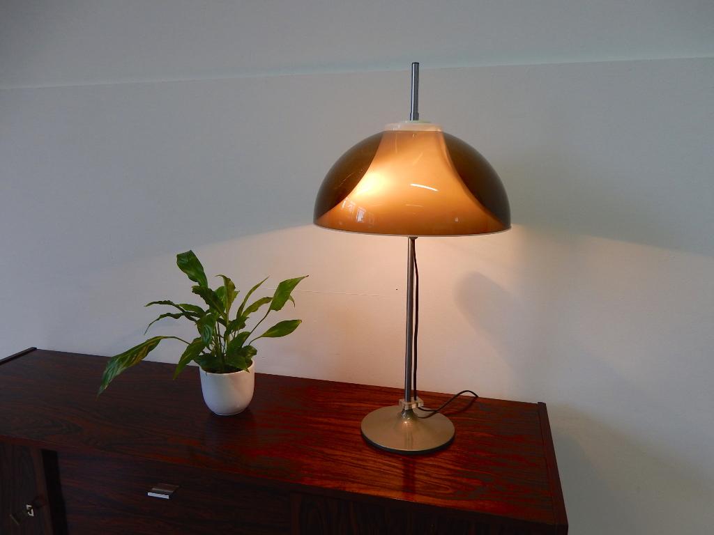 retro vintage lamp tafellamp dressoir lamp Gepo jaren 70, Ophalen of Verzenden, Huis en Inrichting