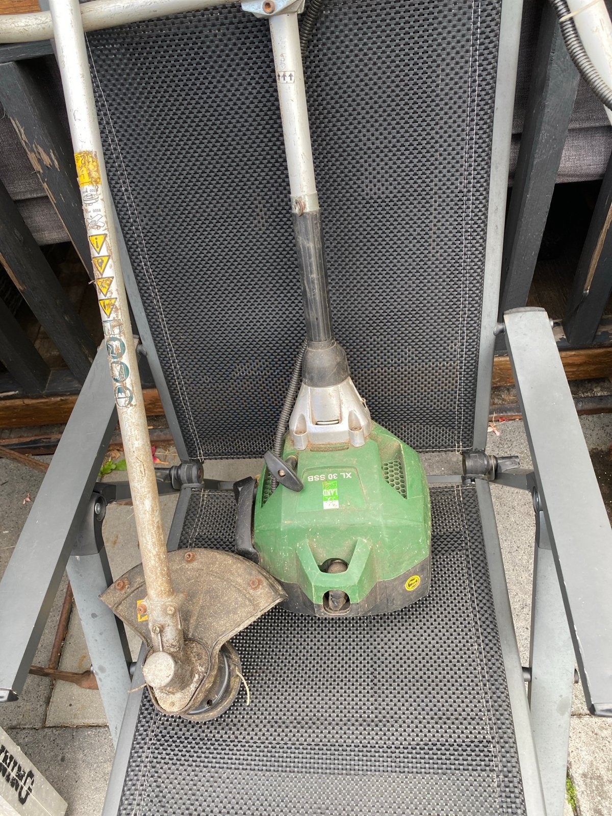 Land XL 30 SSB Benzine Grastrimmer - Gebruikt, Tuin en Terras, Ophalen of Verzenden, Gebruikt, 30 tot 50 cm, Benzine