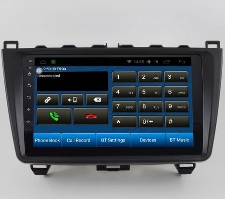 Apple carplay Radio Navigatie Mazda 6 2010 android 15 usb