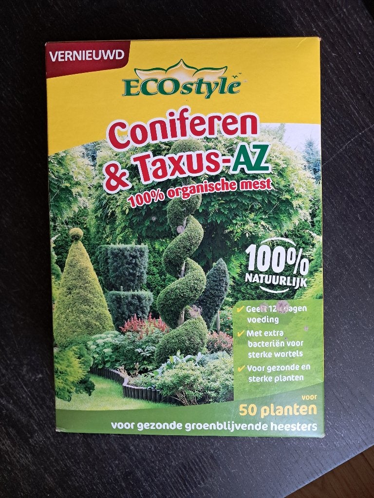 ECOstyle Coniferen & Taxus-AZ+ , Organische mest , Nieuw, Ophalen, Nieuw