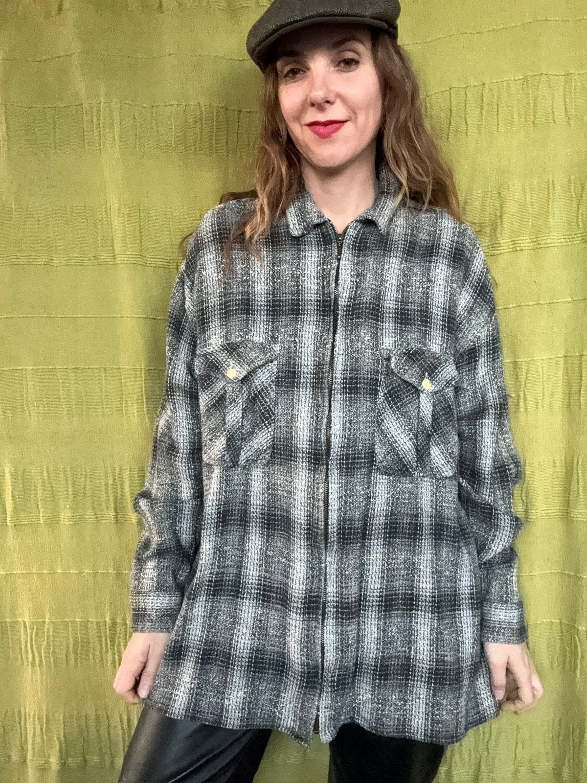 boyfriend overhemd shirt - grijs, Hgv, Hgv, Ophalen of Verzenden, Maat 36 (S)