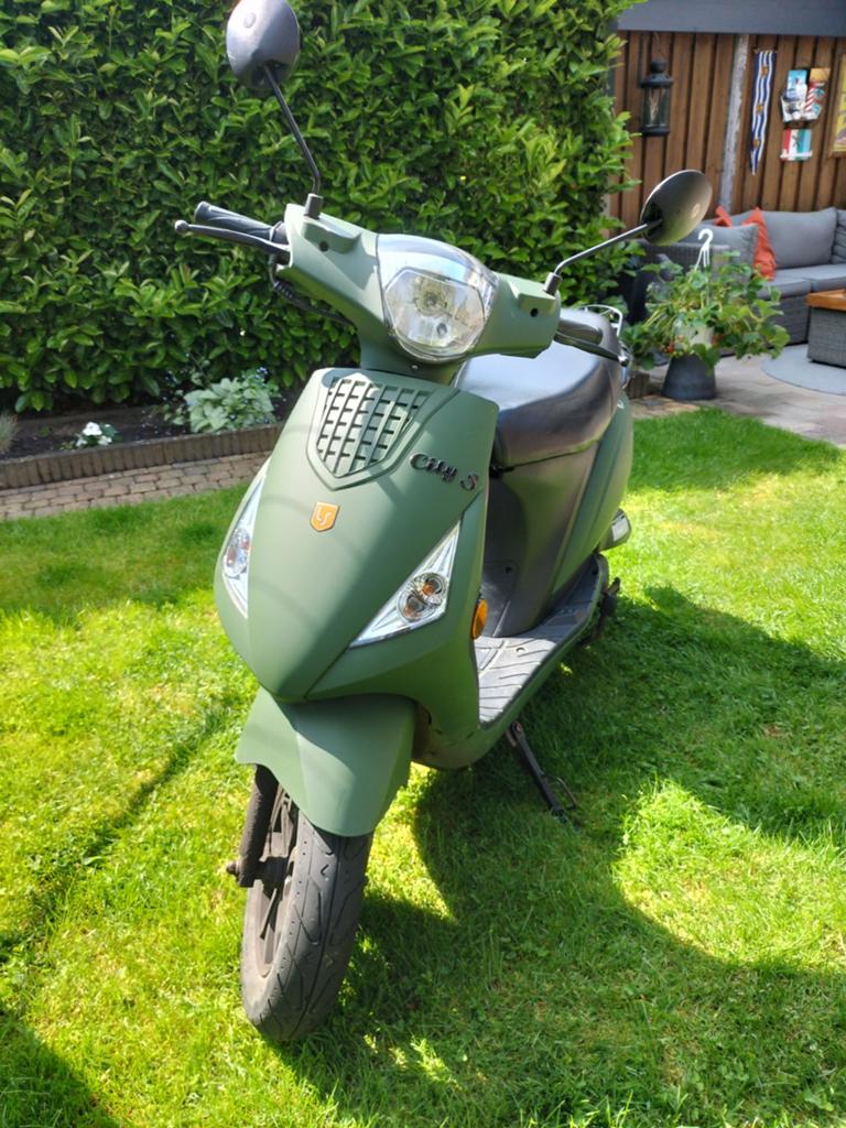La Souris City S Scooter - Groen - 45km - 6500 km - 2024, Gebruikt, Benzine, Ophalen, Overige merken