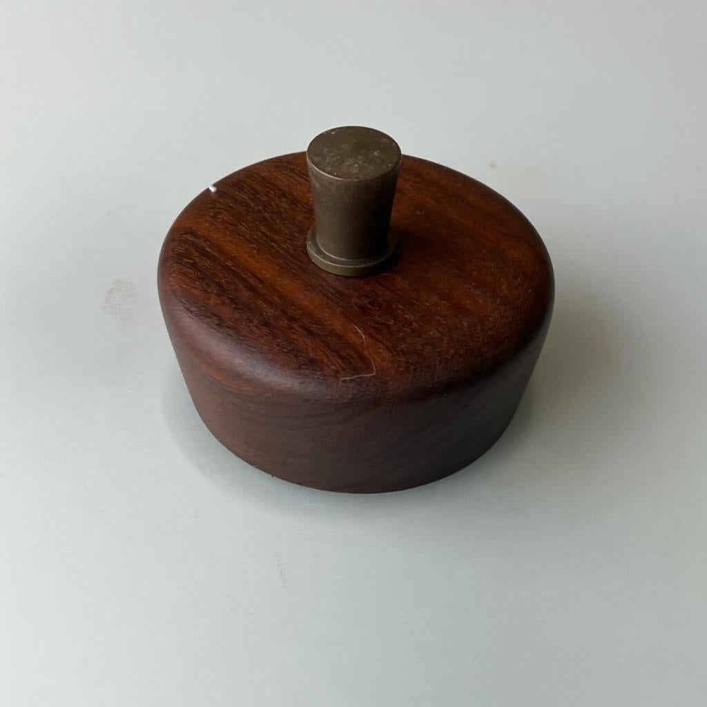 Vintage Philips Plafonnière Teak & Glas - Jaren '50/'60, Antiek en Kunst, Ophalen
