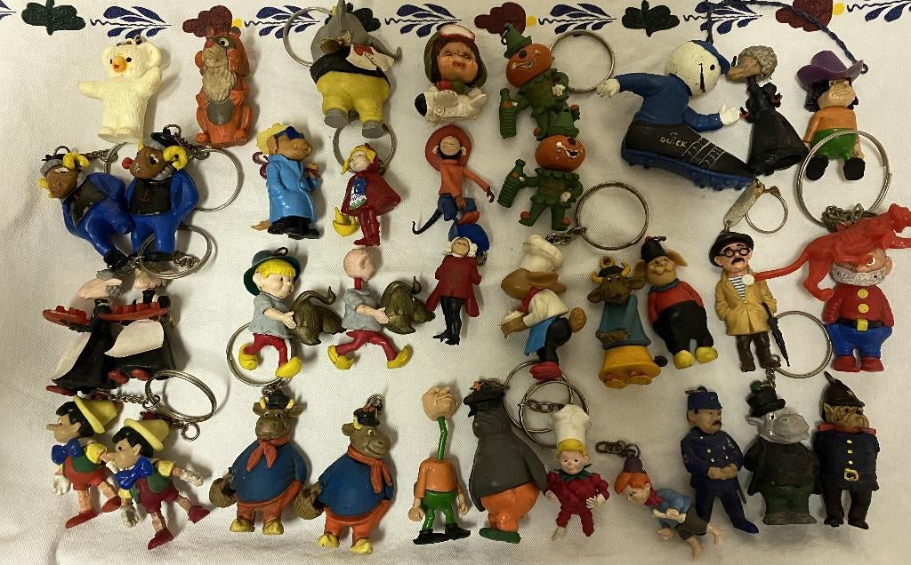 vintage sleutelhangers, Ophalen of Verzenden, Gebruikt, Merk