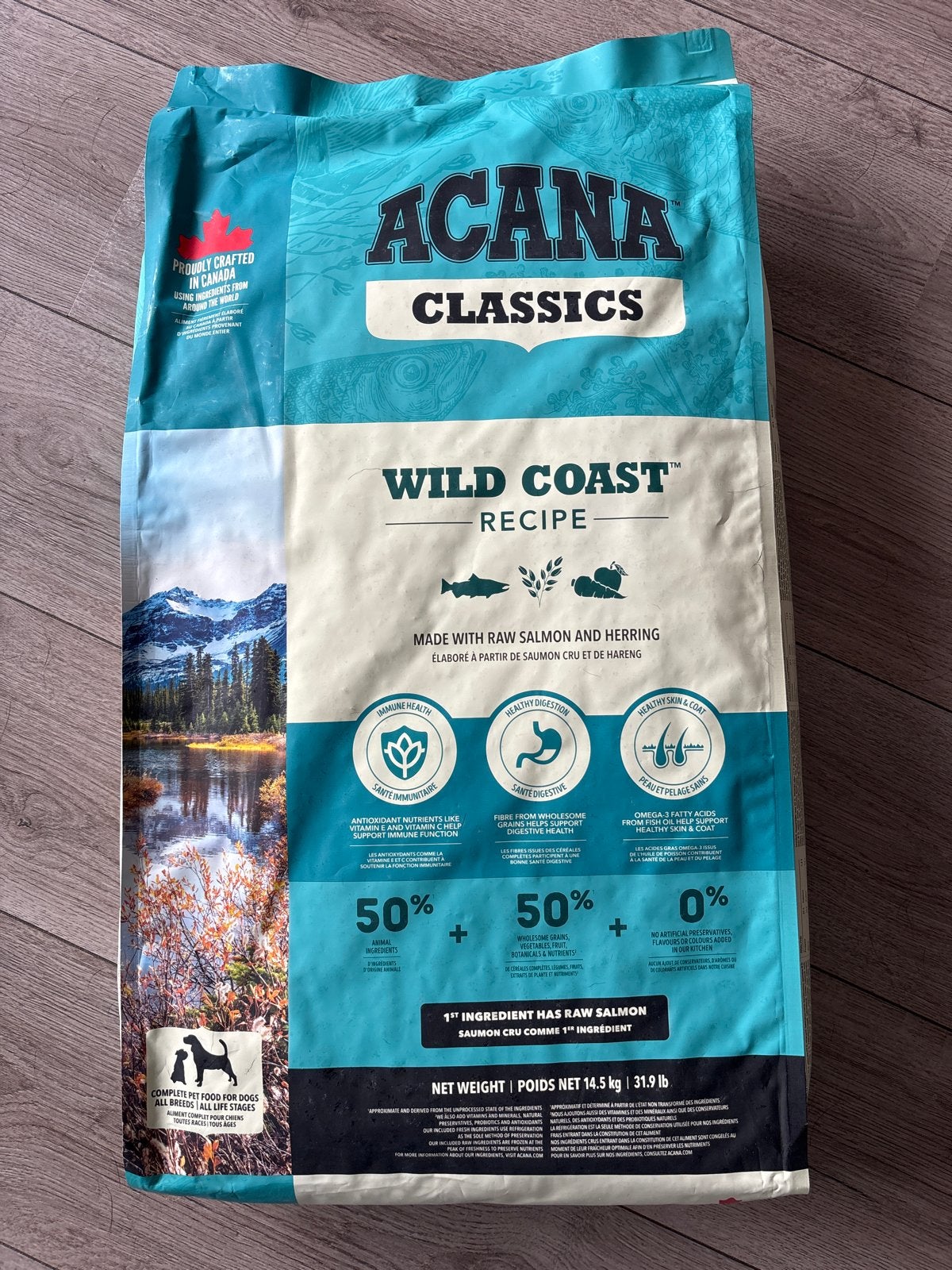 Acana wild coast 14,5 kg, Ophalen, Hond