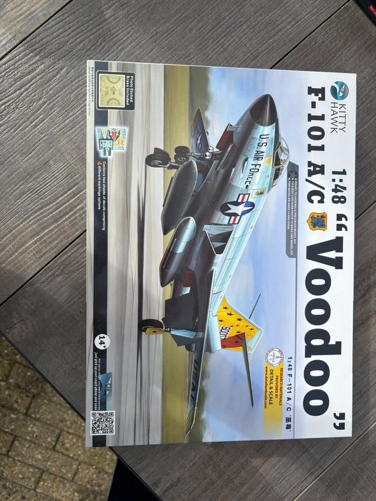Voodoo F-101 A/C, Ophalen of Verzenden, 1:72 tot 1:144, Overige merken