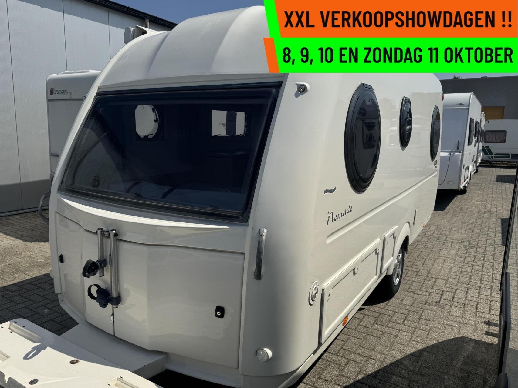 BIOD NOMADE 450, DWARSBED, "RONDZIT", CASSETTELUIFEL, MOVER, Rondzit, Tot en met 2, Bedrijf, 750 - 1000 kg