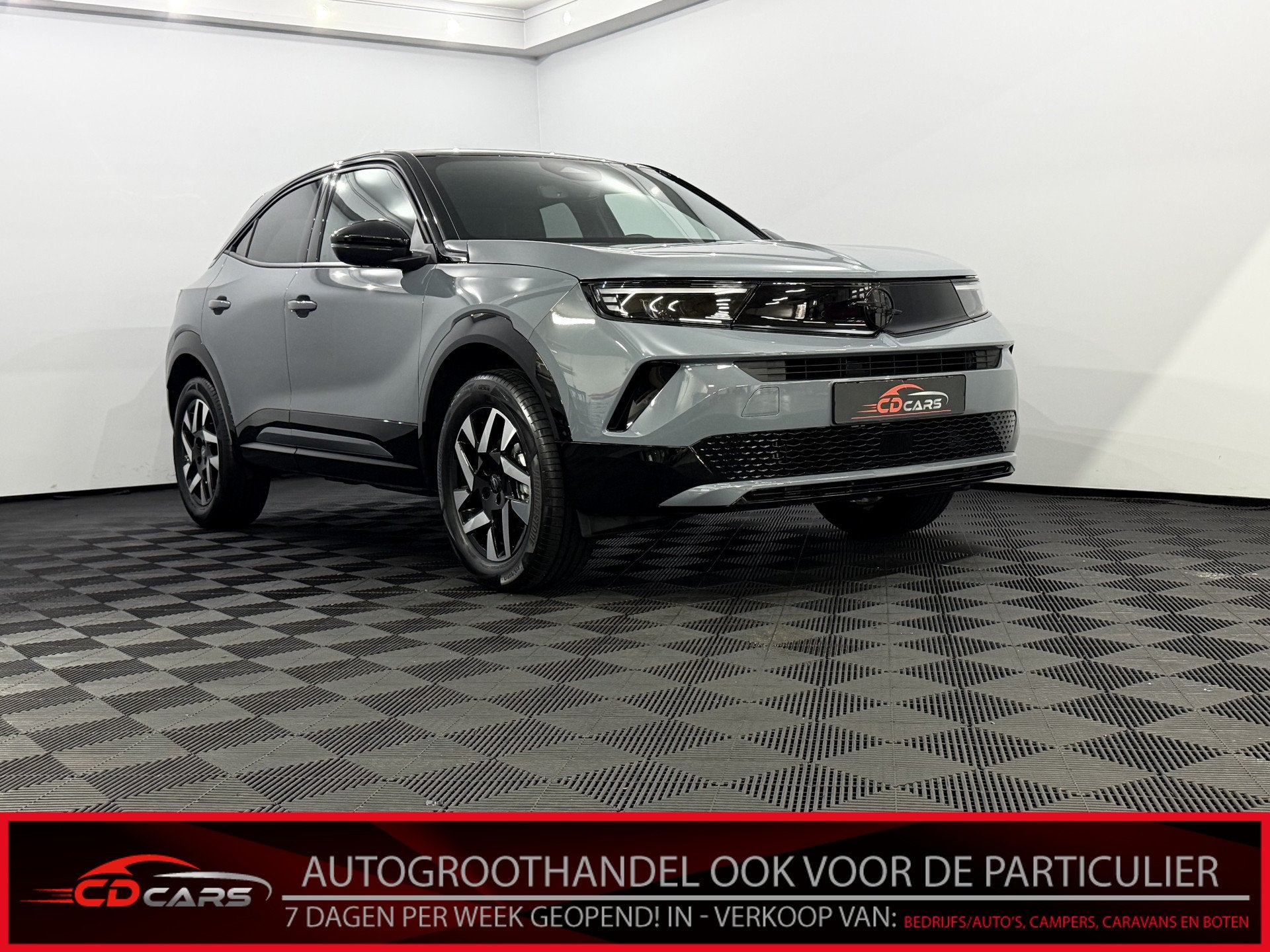 Opel Mokka 1.2 Turbo GS Line Half leder, Camera, Winterpakke, Auto's, 1195 kg, Gebruikt, Leder en Stof, Bedrijf
