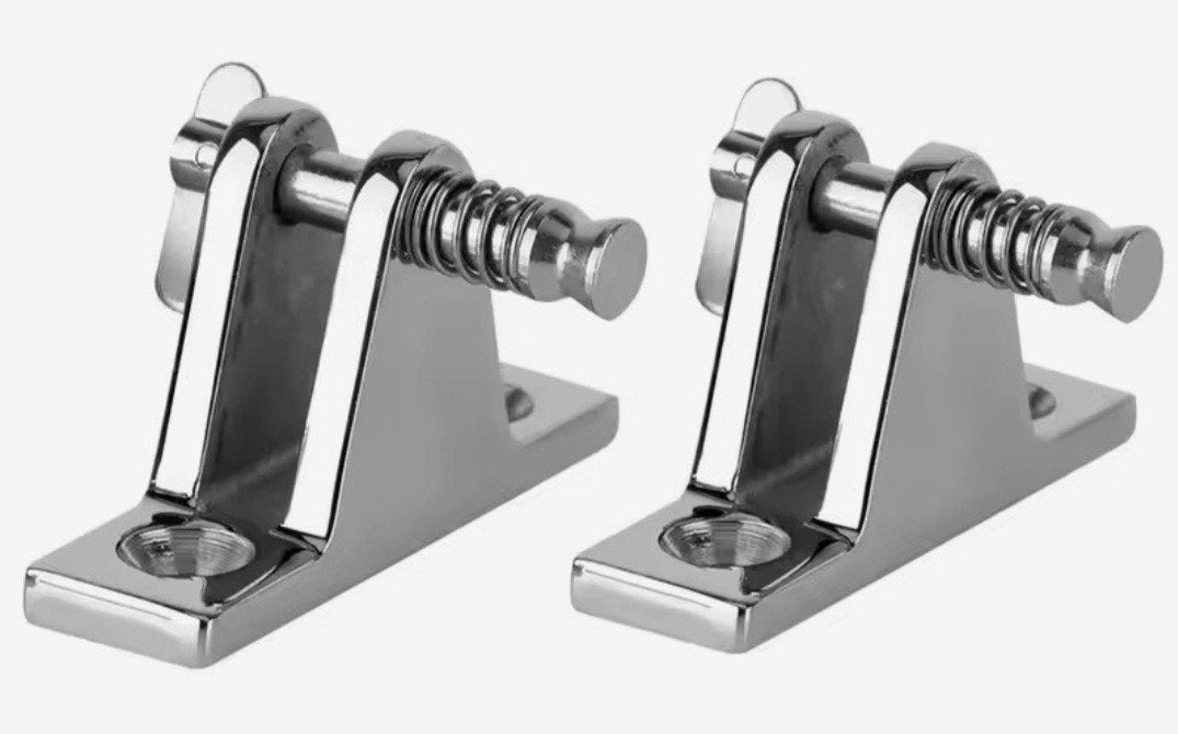 RVS Bimini Top Dekscharnier met Quick Release Pin, Ophalen of Verzenden, Nieuw, Overige typen