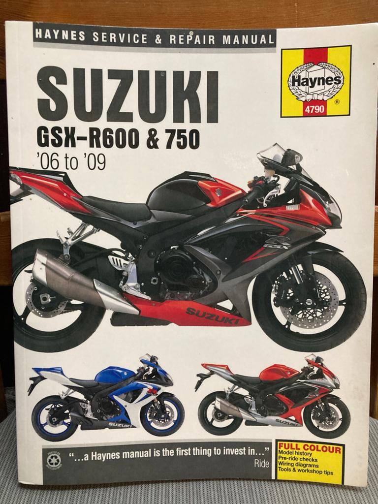 Haynes service & repair manual Suzuki GSX-R600 & 750, 06-09, Ophalen of Verzenden, Suzuki
