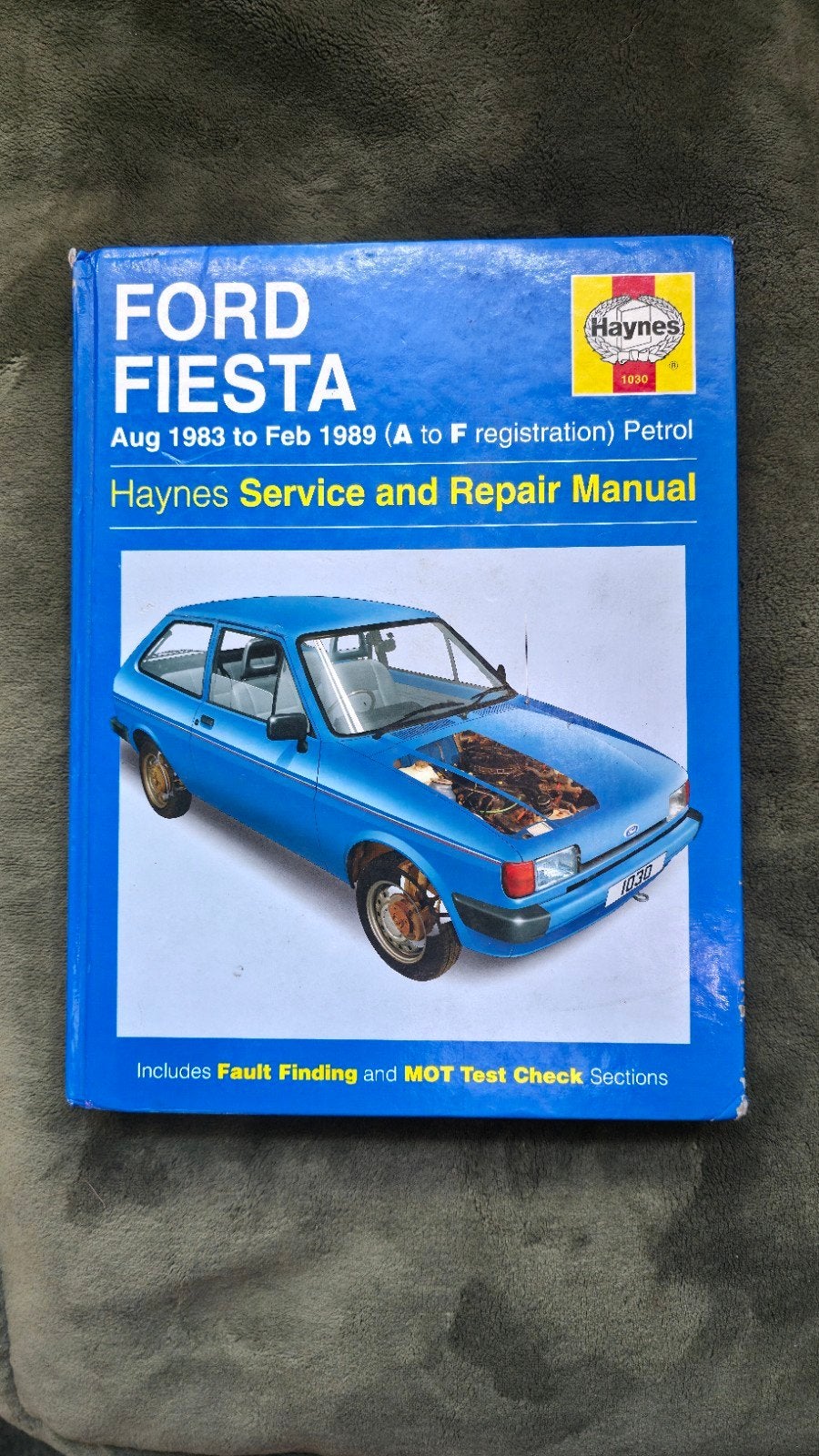 Haynes manual - Fiesta mk2 (1983 - 1989), Ophalen of Verzenden, Gelezen, Ford, Haynes