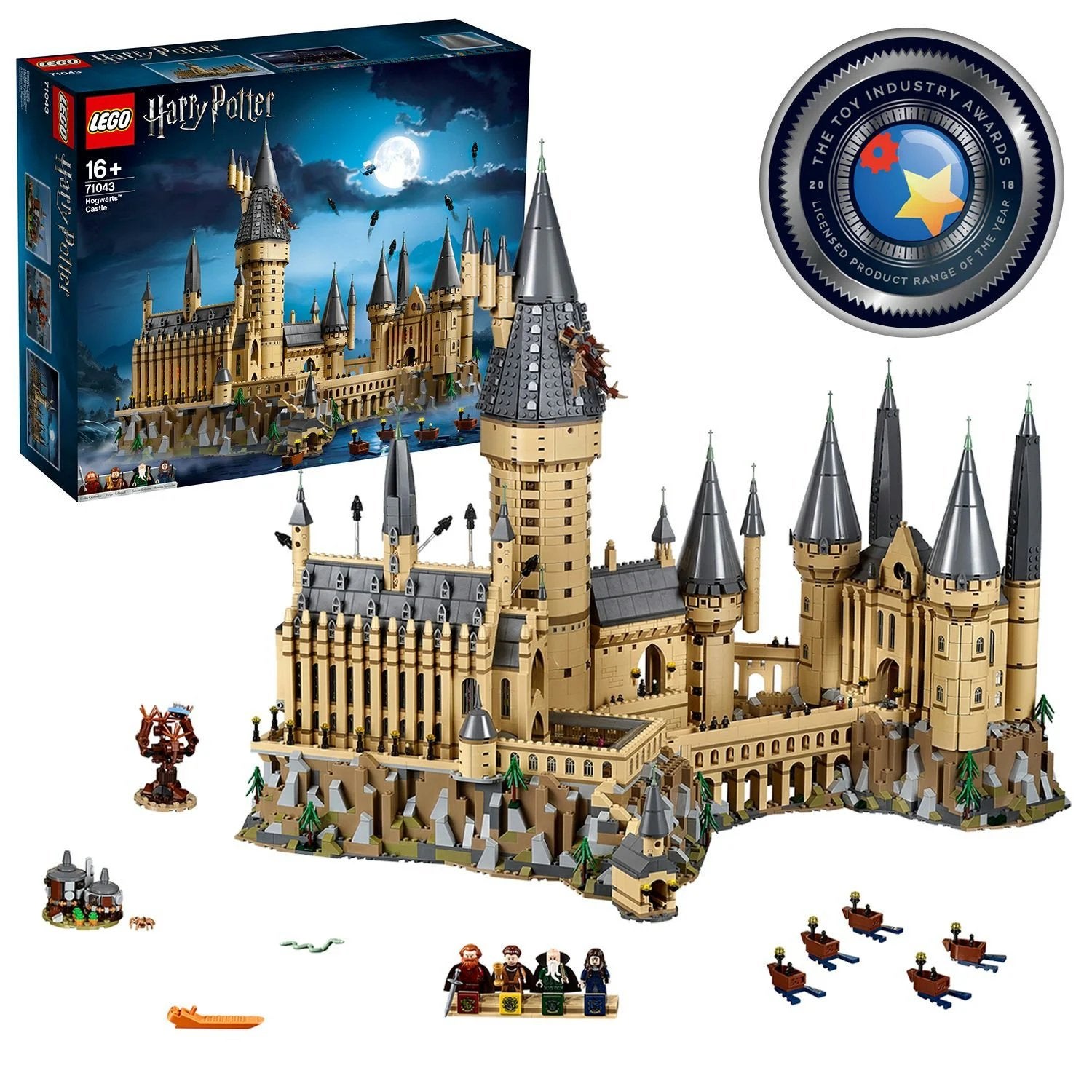 LEGO 71043 Hogwarts Castle, Ophalen, Lego, Complete set, Ongeopend/sealed