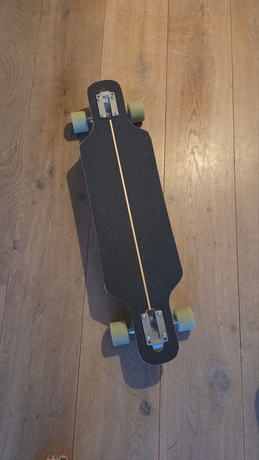 Longboard Oxelo Fish 500 - Zo goed als nieuw, Ophalen, Zo goed als nieuw, Skateboard, Longboard