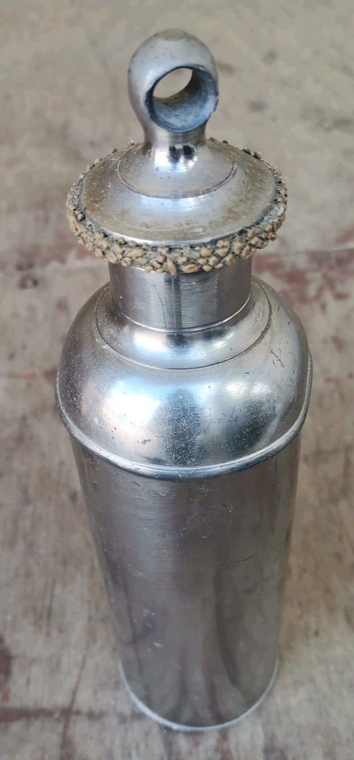 antieke of vintage nmetalen beddenkruik, Antiek en Kunst, Ophalen of Verzenden