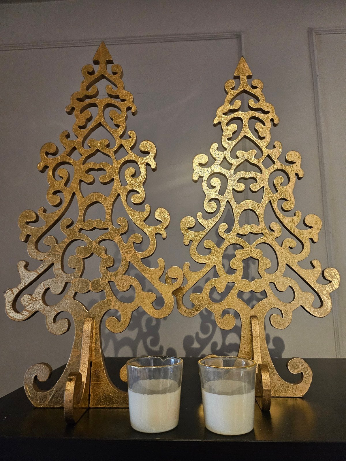 gouden kerstspullen nieuw met riviera maison spullen, Diversen, Ophalen of Verzenden, Nieuw