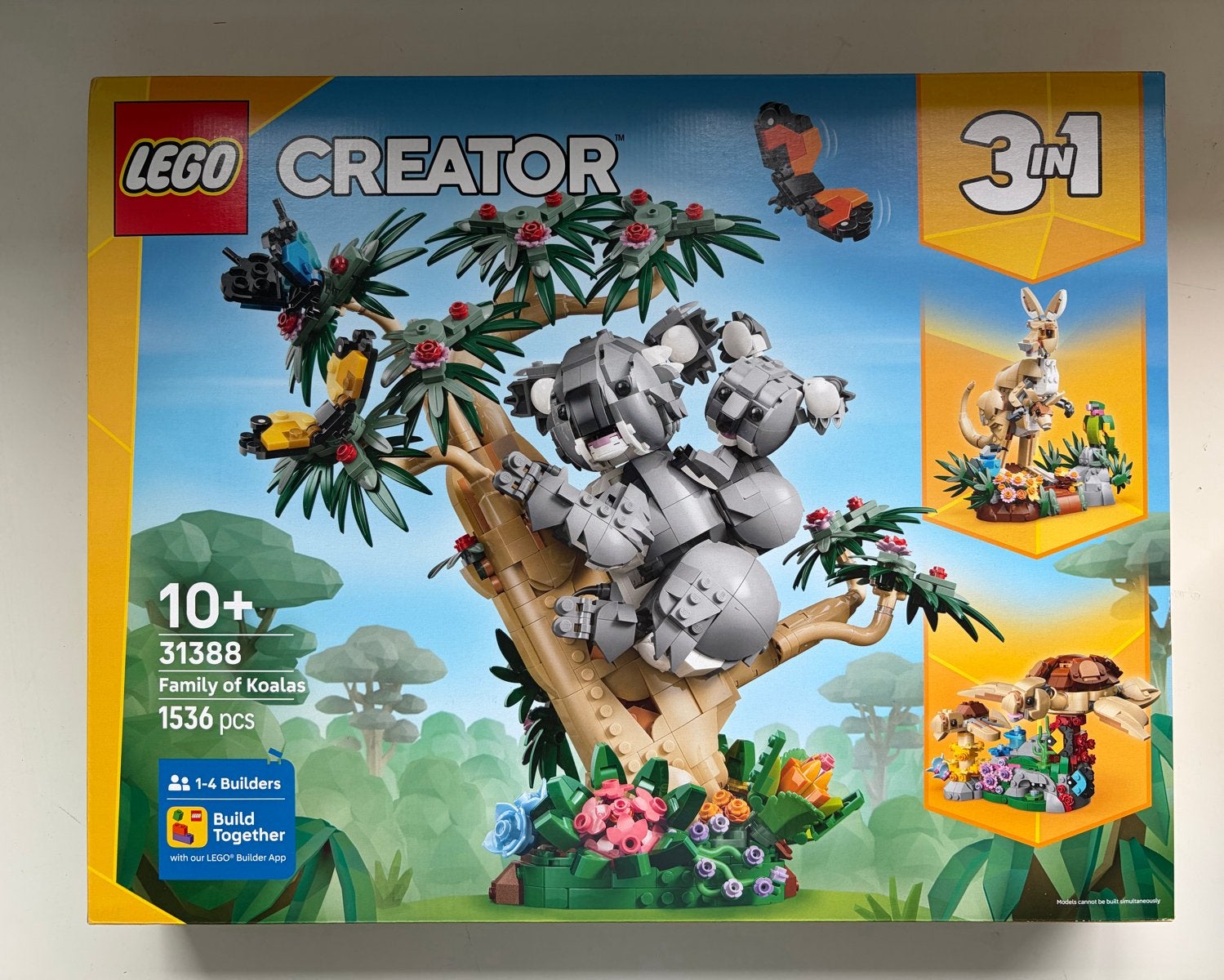 LEGO Creator 3in1 31388 Familie Koala's (1536 stuks), Lego, Denemarken, Nieuw, Ophalen of Verzenden