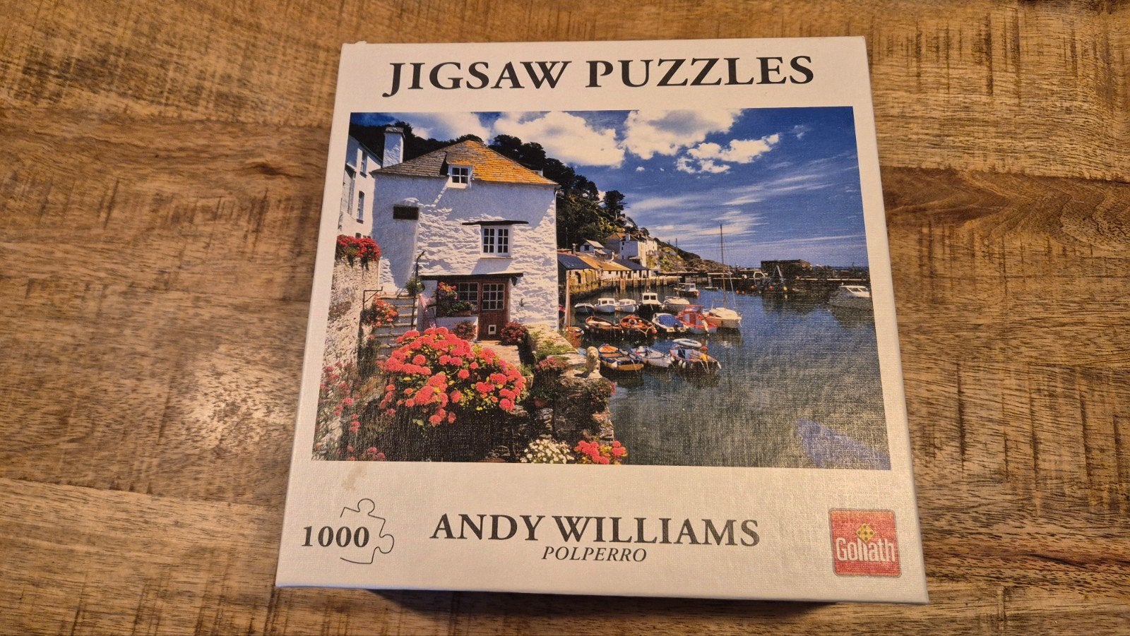 Goliath Jigsaw Puzzles 1000 pc, Ophalen of Verzenden, 500 t/m 1500 stukjes, Zo goed als nieuw, Legpuzzel