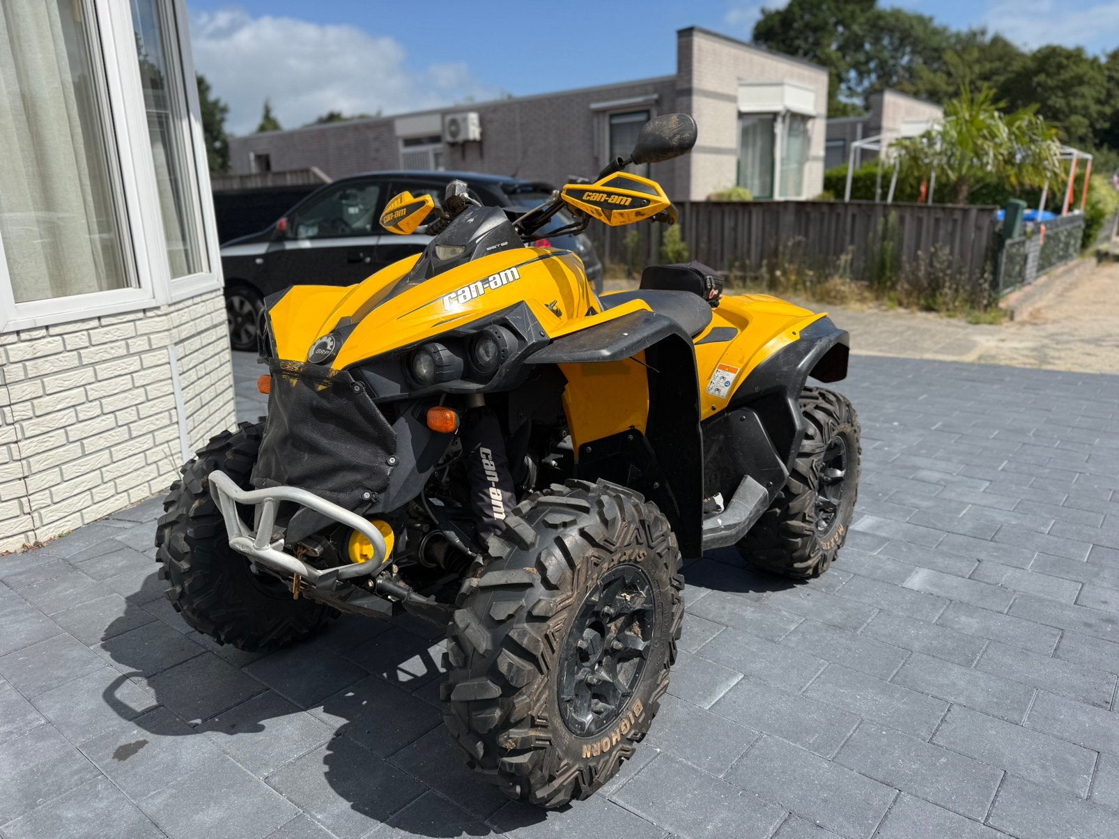 Mooie can am 800 quad van 2015 met 5000 duizend km