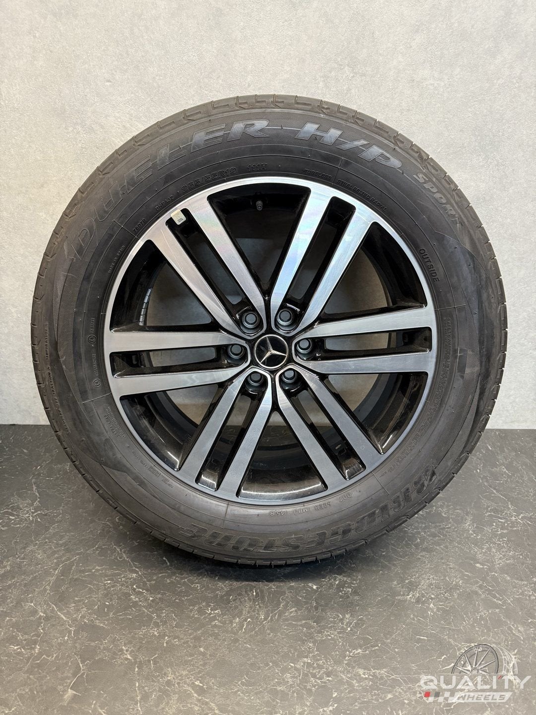 6x114,3 19’’ Mercedes Benz X-Klasse Velgen + Banden 255/55/1, 19 inch, Gebruikt, 255 mm, -