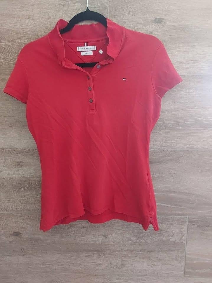 Dames poloshirt tommy hilfiger, Overige kleuren, Maat 42/44 (L), Ophalen of Verzenden, Korte mouw