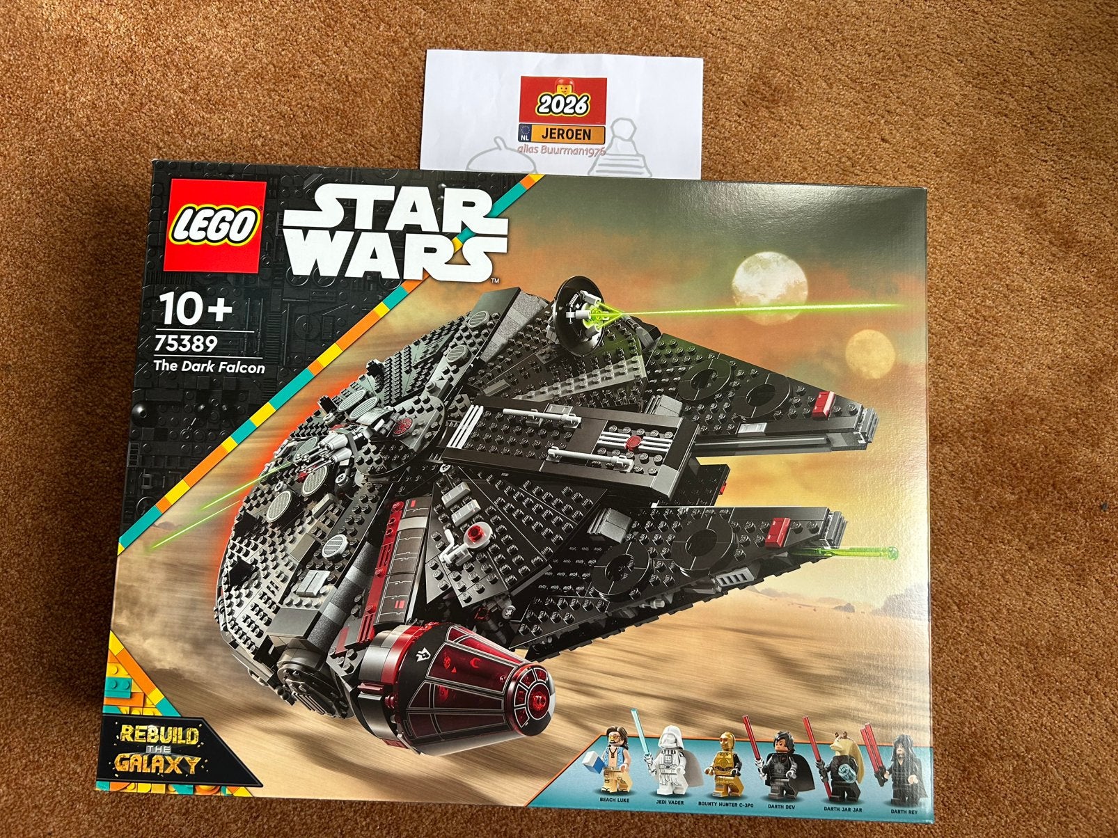 Lego 75389 STAR WARS Dark Falcon (NIEUW & MISB), Star Wars, Lego, Nieuw, Ophalen of Verzenden