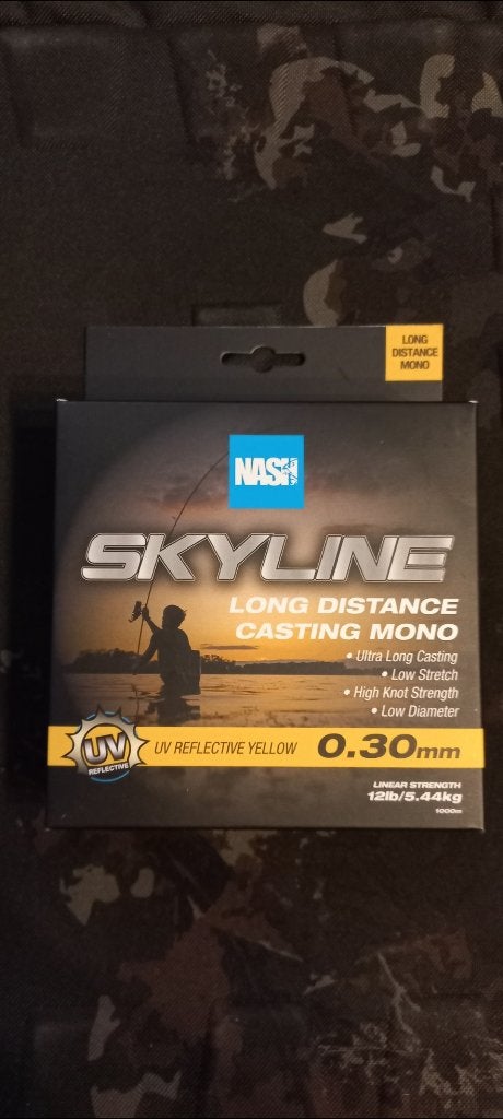 Nash skyline UV 0.30 1000 meter, Watersport en Boten, Hengelsport | Karpervissen, Ophalen, Nieuw, Overige typen