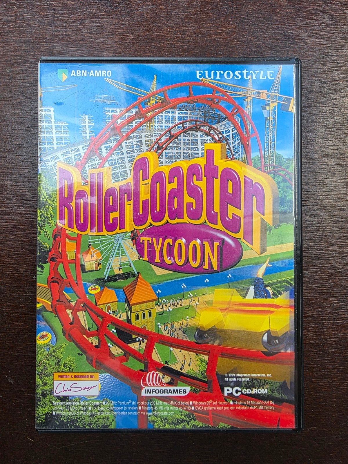 Pc game Rollercoaster Tycoon + Ejay music mix, 1 speler, Ophalen of Verzenden, Zo goed als nieuw, Vanaf 3 jaar