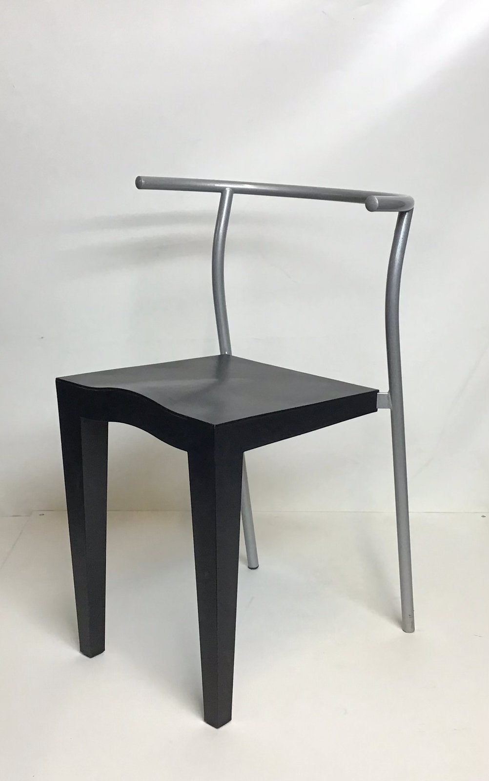 vintage set 4 eetkamer stoelen, Dr. Glob Philippe Starck, Huis en Inrichting, Stoelen, Ophalen, Zo goed als nieuw, Kunststof