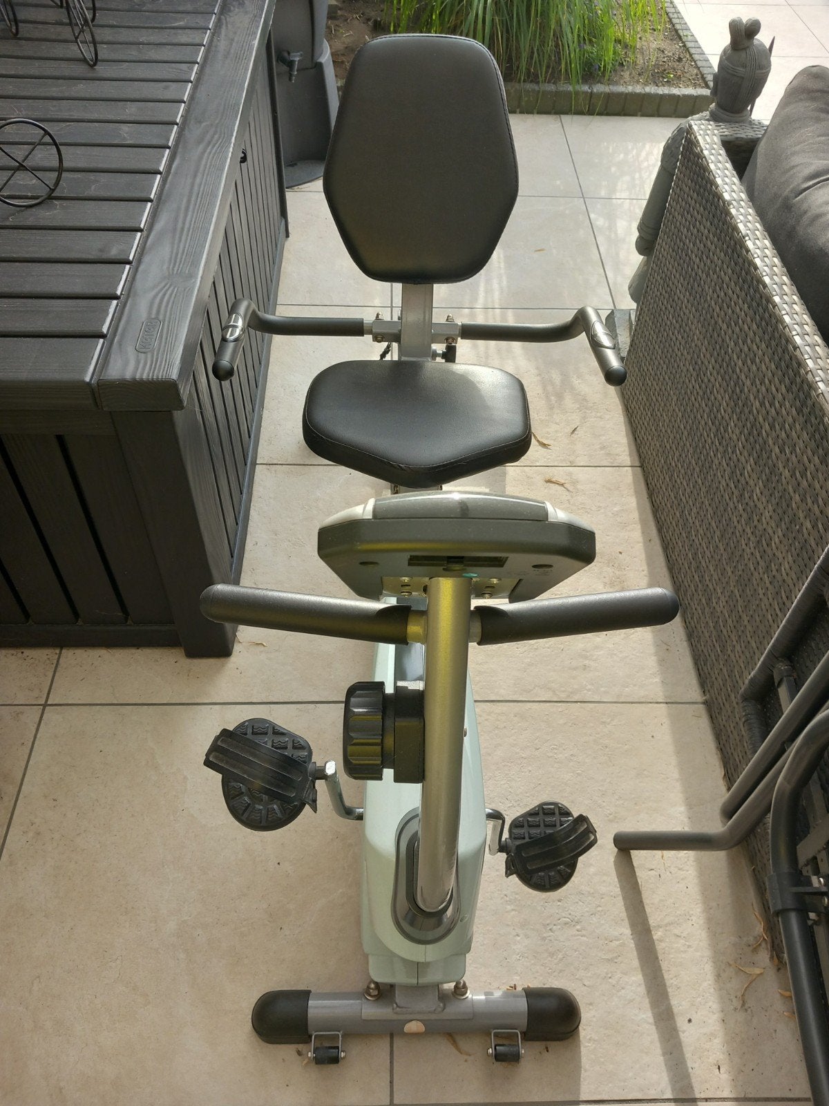 InSPORTline Ligfiets - Magnetic Recumbent Varis, Ophalen, Ligfiets, Gebruikt, Metaal