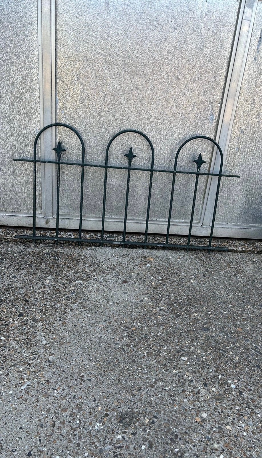 Smeedijzeren tuinhek 4 meter, Tuin en Terras, Ophalen, IJzer, Tuinhek