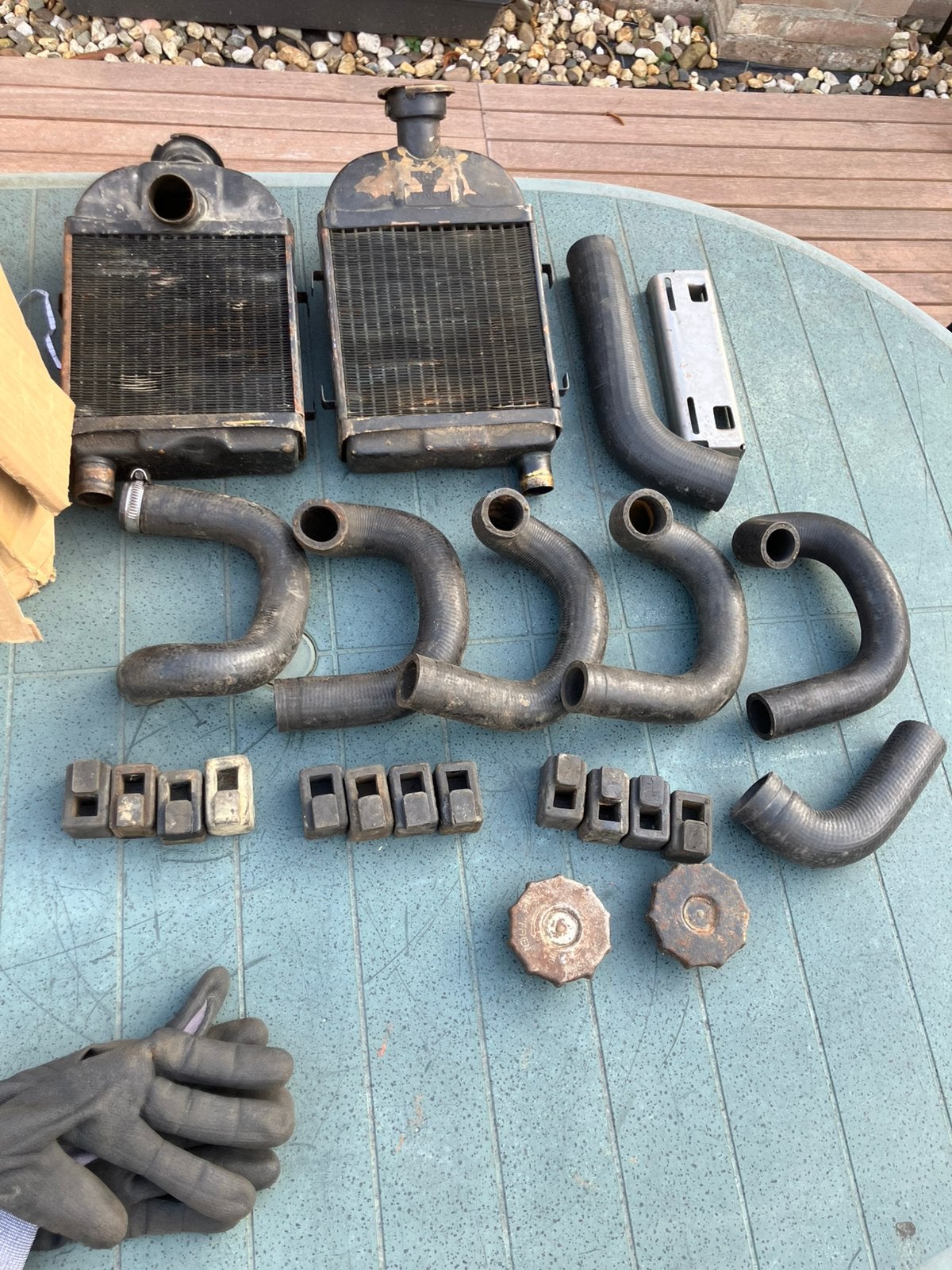 Zundapp ks50-80 radiateur onderdelen, Ophalen, Gebruikt