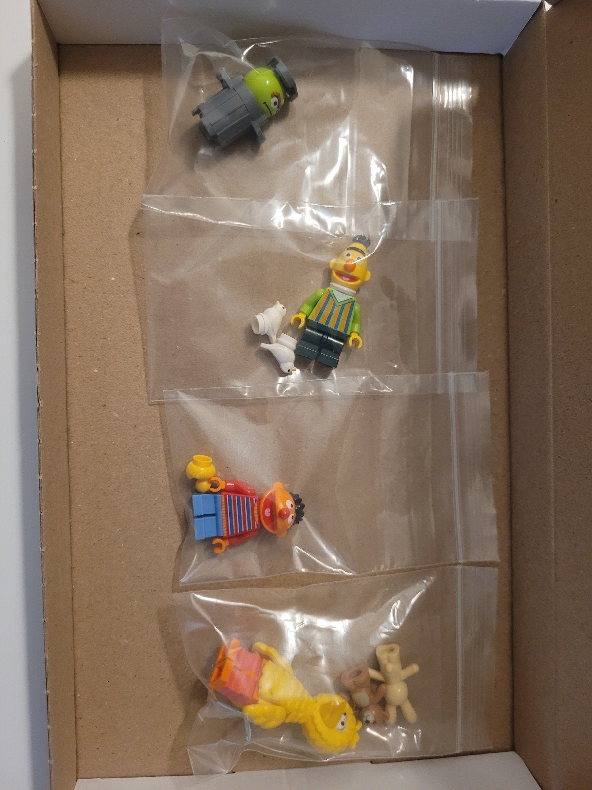 lego 21324 minifiguren Sesamstraat, Kinderen en Baby's, Speelgoed | Duplo en Lego, Ophalen of Verzenden, Nieuw