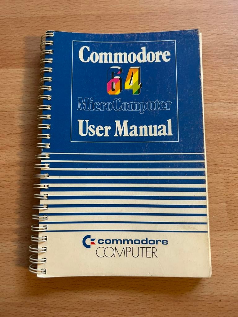 Commodore 64 MicroComputer User Manual (zwart wit), Computers en Software, Vintage Computers, Ophalen of Verzenden