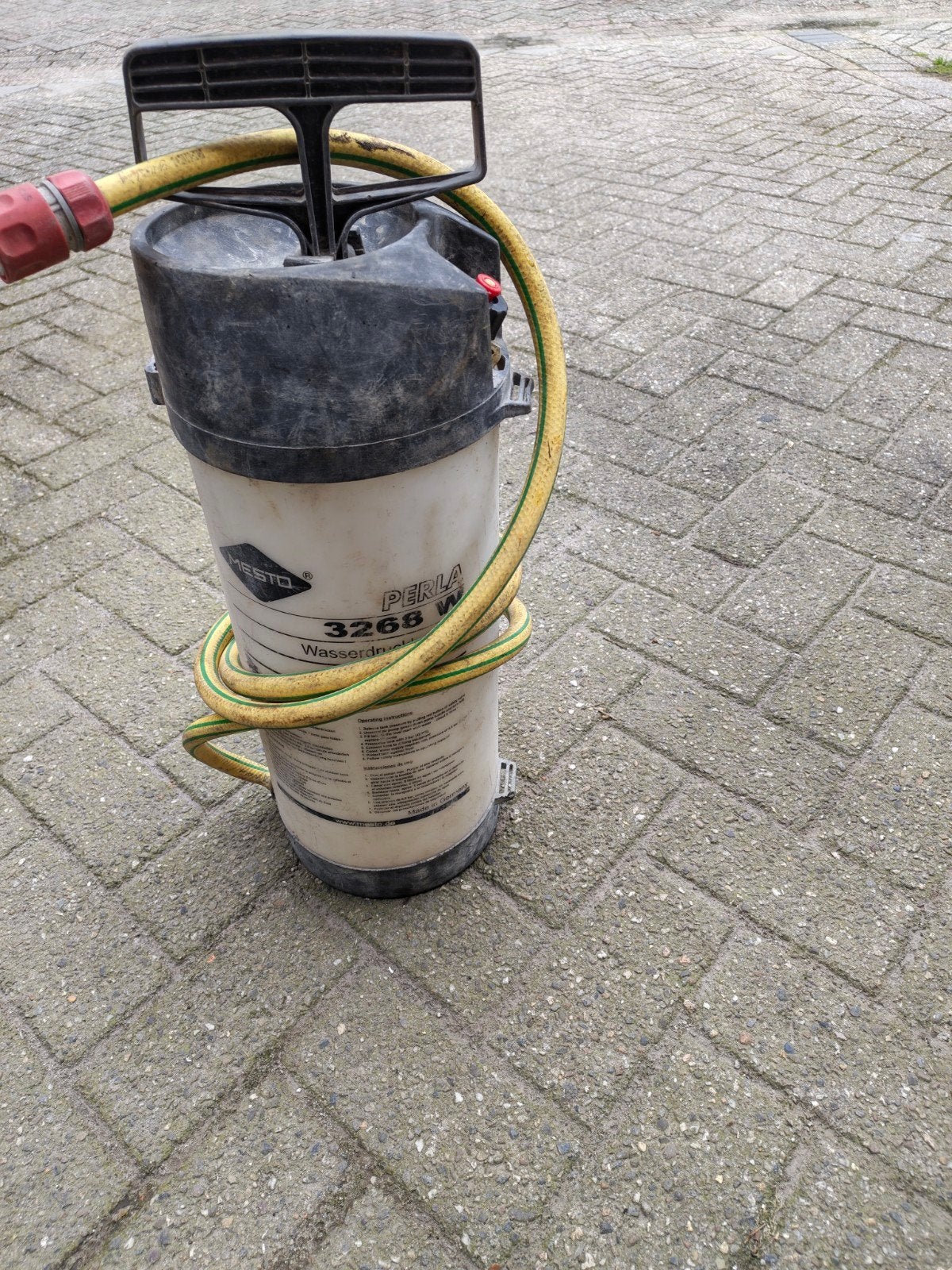 Drukvat 8 liter bandenslijper muurzaag diamantboor etc, Ophalen of Verzenden, Gebruikt, Minder dan 600 watt, Minder dan 30 mm