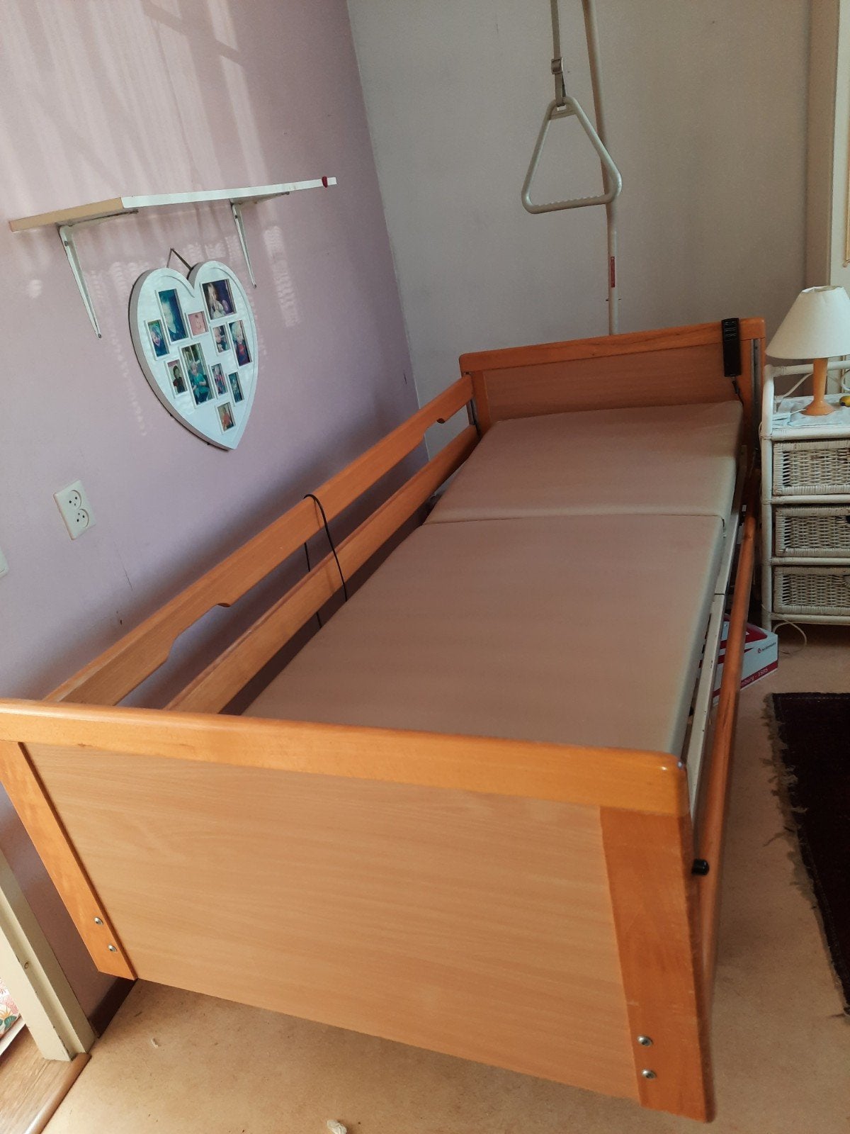 opsta bed, Ophalen