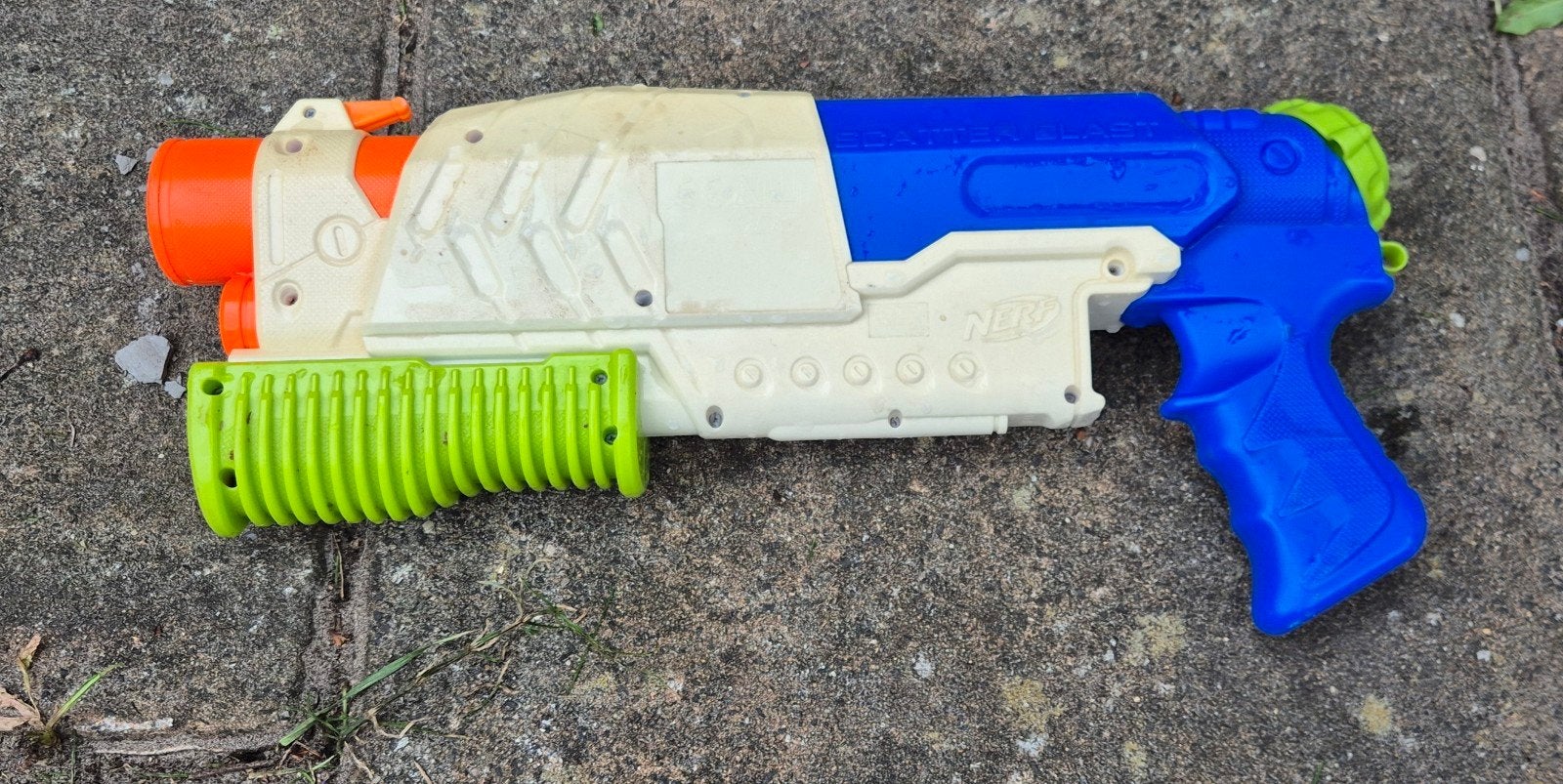Waterpistool - supersoaker - Nerf Scatter Blast, Ophalen