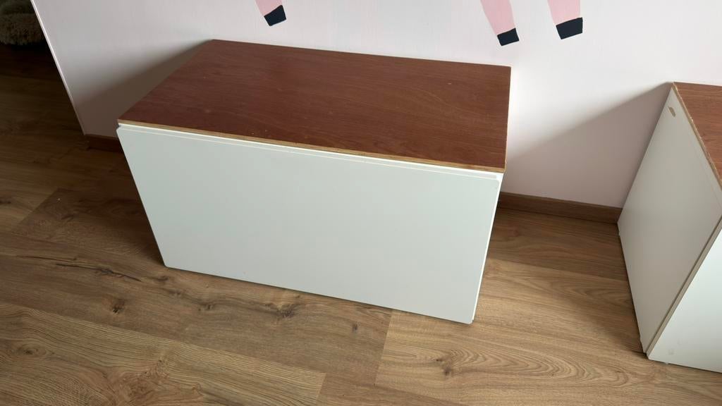 2 Ikea speelgoed lades | multiplex plaat | 90x50x50cm, Ophalen, Gebruikt, 50 tot 100 cm, 50 tot 75 cm