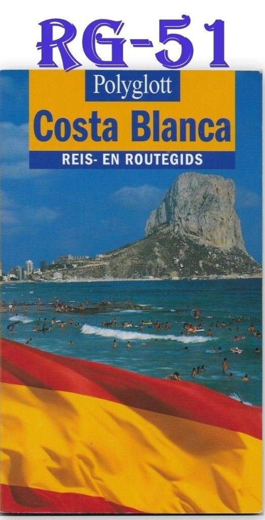 RG51 - Polyglott Reisgids Costa Blanca uit 2001, Overige merken, Europa, Ophalen of Verzenden, Zo goed als nieuw