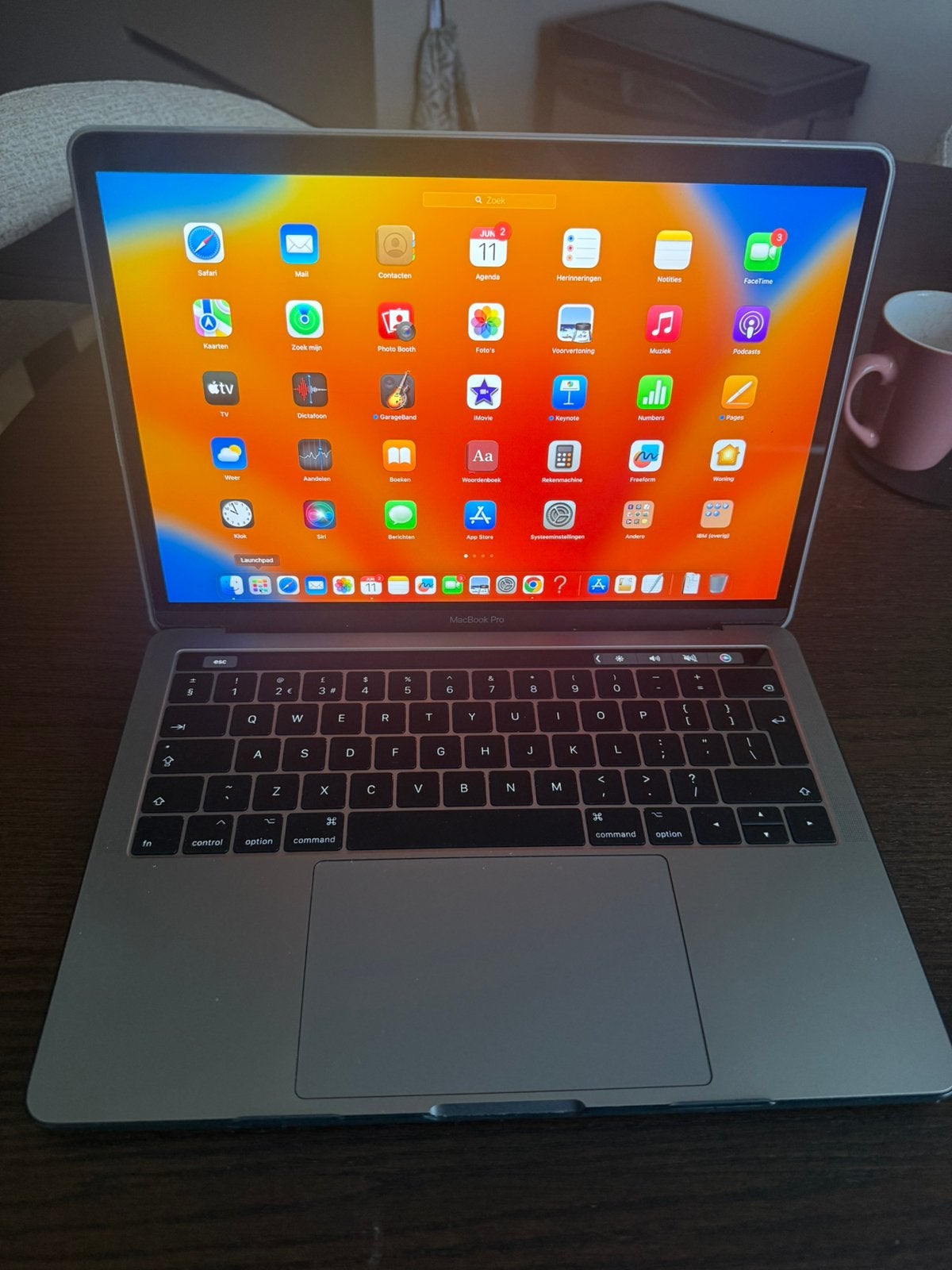 Apple MacBook Pro 13-inch (2017) Touch Bar | 256GB SSD, Computers en Software, Apple Macbooks, MacBook Pro, 2 tot 3 Ghz, 13 inch
