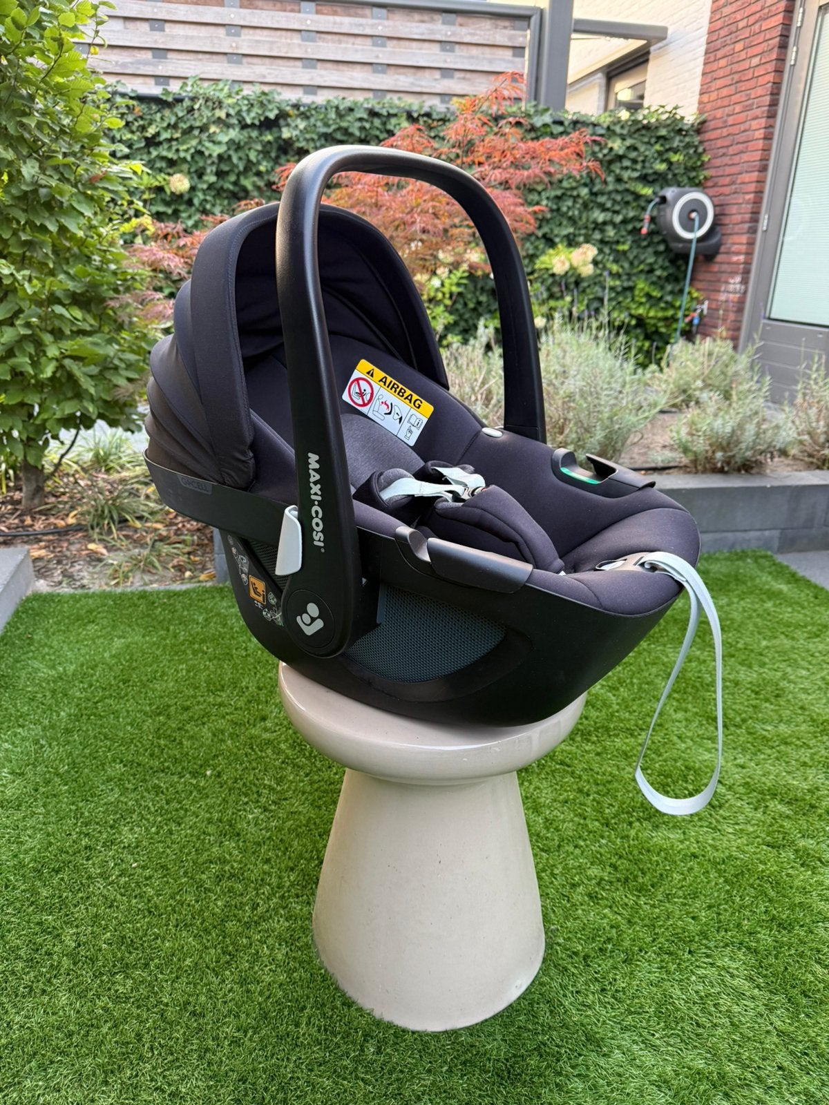 Maxi-Cosi Pebble 360 i-Size Autostoeltje zwart (Nieuwstaat), Ophalen of Verzenden, Zo goed als nieuw, Isofix, 0 t/m 13 kg