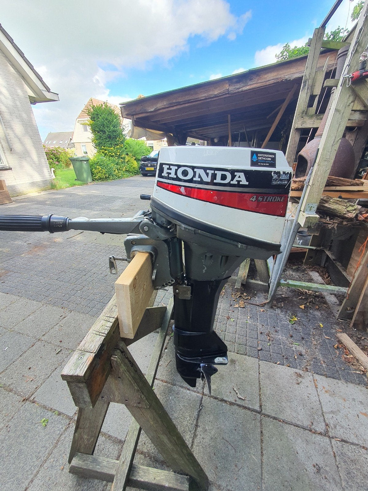 Honda 8 pk 4 takt, Ophalen of Verzenden, Benzine, 5 tot 10 pk