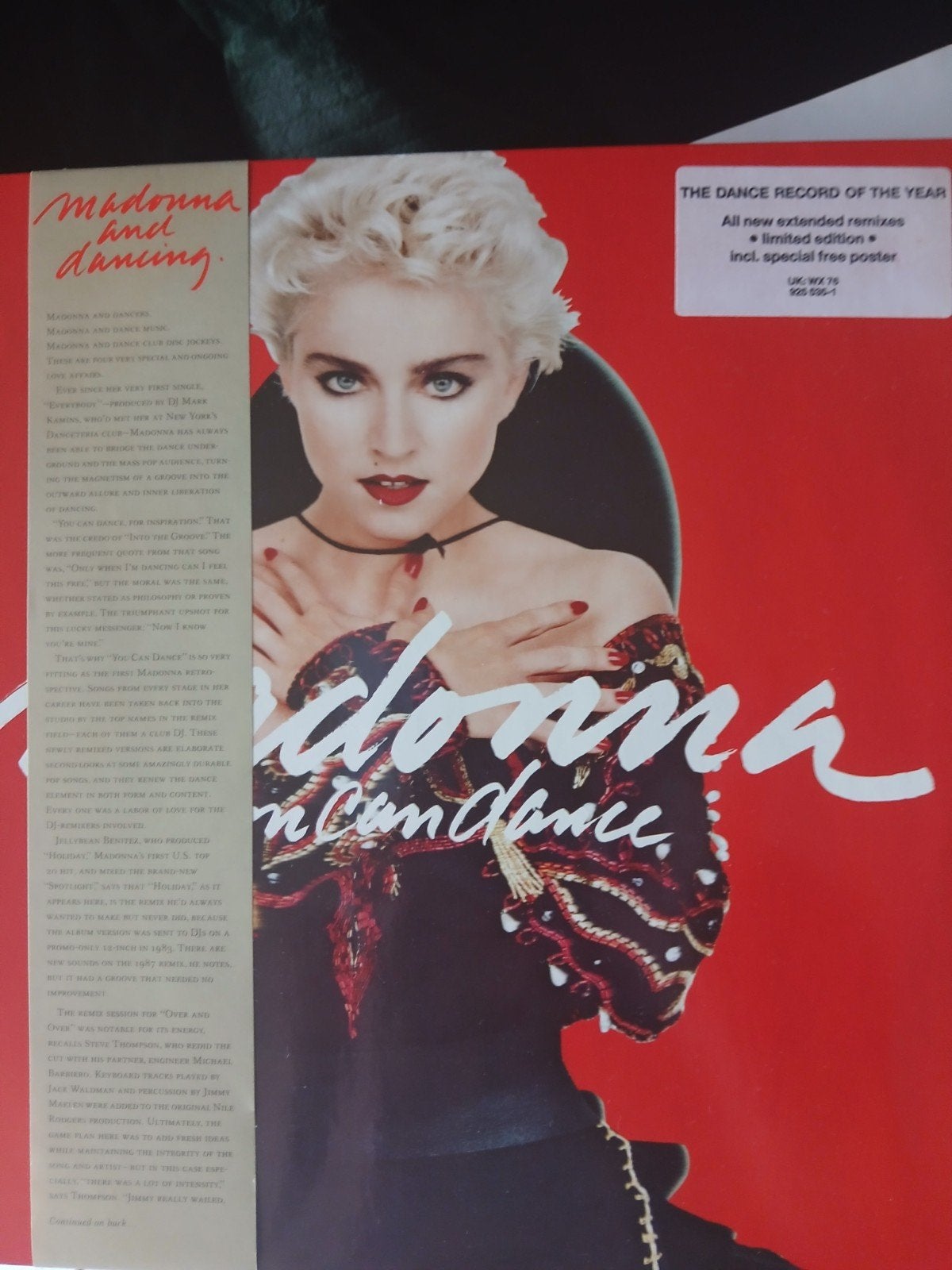 Madonna - You Can Dance (Originele Persing, Nieuwstaat), Dance, Ophalen of Verzenden, Zo goed als nieuw, 12 inch